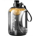 thumbnail image 2 of Botella de agua grande 2.8L con pajita y tapa a prueba de fugas Jarra deportiva portátil para senderismo al aire libre Gimnasio Camping Viajes, 2 of 8