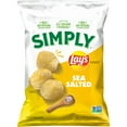 thumbnail image 2 of (3 pack) Simply Lay's Sea Salted Thick Cut Potato Chips, 8.5 oz Bag, 2 of 7