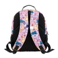 thumbnail image 5 of KUIFORTI Colorful Cat Toddler Backpack Girls Kids School Bag with Front Zipper Pockets Adjustable Straps Lightweight for Preschool Kindergarten Back to School Gifts, 5 of 7
