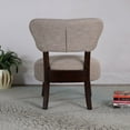 thumbnail image 6 of Round Seat Accent Chair, Brown, 6 of 9