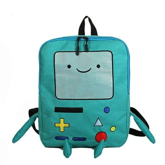 bmo mini backpack Canvas Backpack Anime Adventure Time Beemo BMO Kawaii Book Bag Backpack