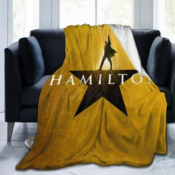 Ultra-Soft Micro Fleece Blanket Hamilton The Musical Super Soft Plush Blanket For Winter Bedding Bed Couch Sofa For All Seasons 40"X30"