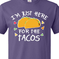 thumbnail image 4 of Inktastic Im Just Here for the Tacos Cinco De Mayo T-Shirt, 4 of 5