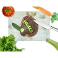 thumbnail image 2 of Caroline's Treasures Shells Glass Cutting Board Large, 2 of 2