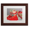thumbnail image 2 of Trademark Fine Art "Dreams of Xmas" Canvas Art by Patty Tuggle, White Matte, Wood Frame, 2 of 5
