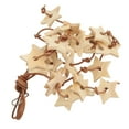thumbnail image 4 of Wood Star Chewing Toy, Natural Bite Resistant Healthy Attractive Wood Star Bird Chew Toy Reducing Boredom  For Bird Exercise For Parakeet For Lovebird Wood Color,Colorful, 4 of 8