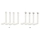 thumbnail image 4 of Soporte para sábanas Yuarrent 4 unids/set Blanco, 4 of 6