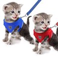 thumbnail image 1 of Correa de malla suave para perros Correa de chaleco ajustable para gatos con cinta reflectante MFZFUKR CPB-US-XAH114-1, 1 of 6