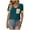 Navy Womens Summer Tops, variant on OSFVNOXV Womens Summer Tops with Patchwork Sequin Pockets,Juniors Y2K Casual Sparkly V-Neck Athletic T-Shirts 2026