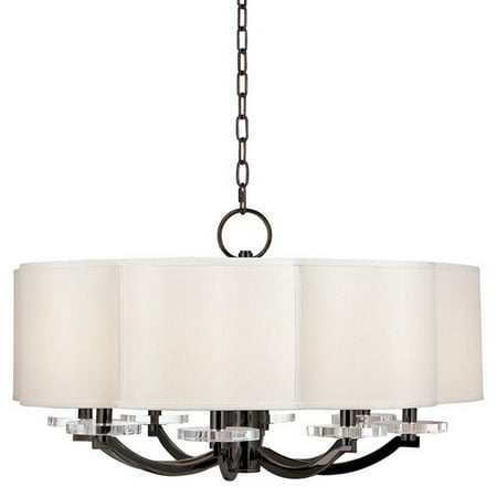 

Modern Eight Light Chandelier Old Bronze Bailey Street Home 116-Bel-633578