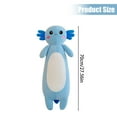thumbnail image 3 of Long Axolotl Stuffed Doll, Soft Salamander Pillow Plush, Long Plush Body Pillow, 27.6 Inch Kawaii Salamander Stuffed Plushies for Sleep & Comfort, 3 of 4
