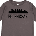 thumbnail image 4 of Inktastic Phoenix Arizona City Skyline Boys or Girls Long Sleeve Toddler T-Shirt, 4 of 5
