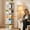 5 Tier, variant on 2 Tier Rotating Bookshelf Tower Spinning Bookshelf Revolving 360°Bookcase Storage Round Carousel Vertical Rotate Turning Spiral Corner Organizer Lazy Susan White