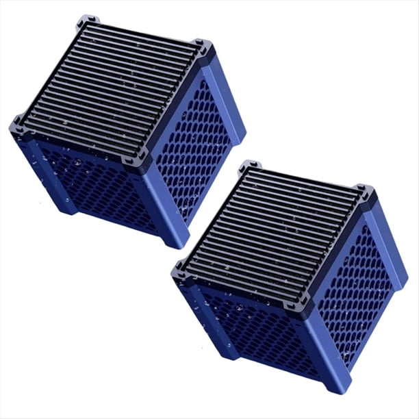 2 Filtros para Bebederos de Caballos, Filtro para Piscina con Carbón Activado y Filtros de Algodón, Purificador de Agua.