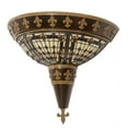 thumbnail image 4 of Meyda Tiffany 195705 Fleur De Lys 2 Light 15" Tall Wall Sconce - Copper Vein Bake / Nu, 4 of 4