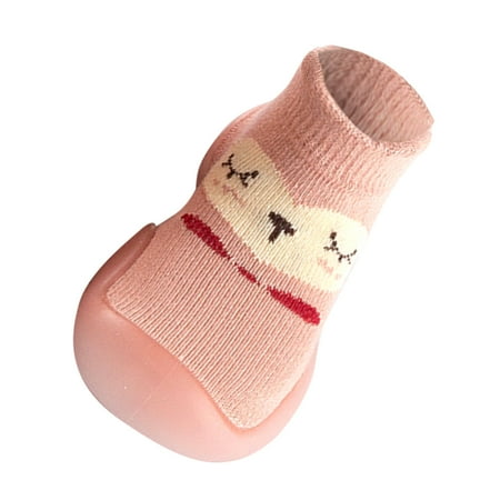 

TENSUNNYD Baby Shoes Cartoon Baby Prewalker Children Slippers Toddler Animal Boys Shoes Girls Baby Shoes Soft Sole Shoe Toddler 3-6 Months