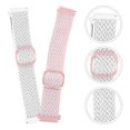 thumbnail image 2 of Miangastore 2Pcs Decorative Watch Strap Wavy Woven Watchband Watch Decor Compatible for Samsung, 2 of 8