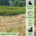 thumbnail image 4 of Farm Plastic Supply - Erosion Control Blanket - Coconut Garden and Landscape Cover, Erosion Control Blanket, Coconut Blanket, Erosion Control, Mulch, Slope Stabilizer (7' x 112.5'), 4 of 5