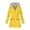 Yellow, variant on Women Light Rain Jacket Waterproof Active Outdoor Trench Raincoat with Hood Lightweight Plus Size for Girls Yellow M