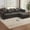 Gray-L, variant on FamiTOP 110” Chenille 3 Seats Sofa with Movable Ottoman & Adjustable Armrests, Modern Sectional Sofa with Deep Seats, Upholstered L Shape Sofa with Comfortable Backrests for Living Room, Black