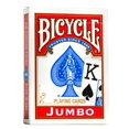 thumbnail image 3 of Juego de cartas para bicicleta Jumbo Index, paquete de 12, rojo y azul, 3 of 9