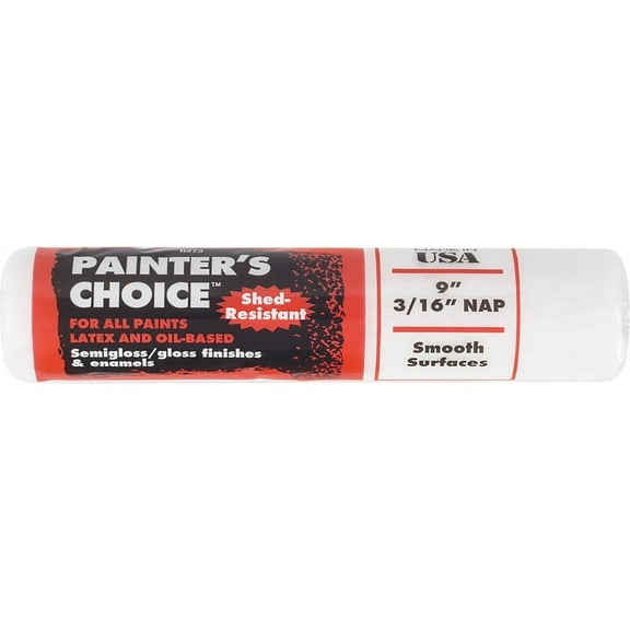 100 Pack of 9″ x 3/16″ Nap Wooster 00R2730090 Painter′s Choice Roller Cover