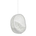 thumbnail image 2 of Modway Chaise Balançoire de Patio Extérieure en Tissu Hide Sans Support, Blanche, 2 of 7