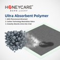thumbnail image 3 of Almohadillas de adiestramiento para cachorros HONEY CARE All-Absorb, tamaño XL, 28 x 34 cm, 3 of 6