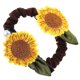 thumbnail image 1 of Sunflower Hair Accessories for Women with Hair Ties and 8Pcs Clips, 1 of 4