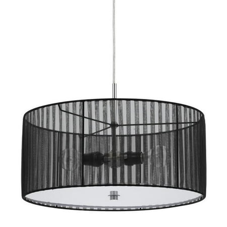 Cal Lighting Pendant Fixture in Black