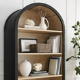 thumbnail image 2 of Evie Bookcase Display Cabinet in Black, 2 of 8