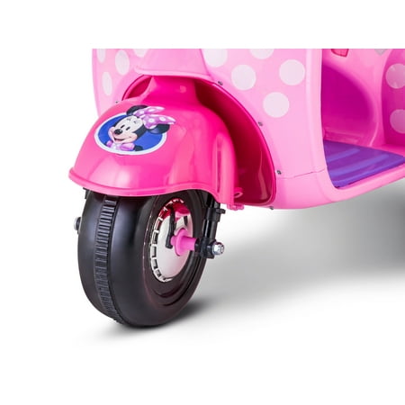 minnie mouse motorcycle with sidecar