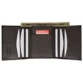 thumbnail image 4 of Genuine Leather Trifold W/Removable ID Holder Mens Wallet 2955, 4 of 10