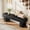 Black, variant on Tribesigns 63“ Long Entryway Bench, Farmhouse Wooden Dining Bench, Indoor End of Bed Bench, Rustic Brown