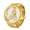 A, variant on Men Women Stretch Strap Finger Watch: Round Simple Dial Quartz Ring Elastic Band Watches for Mother's Day