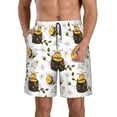 thumbnail image 1 of Fotbe Honey Bee Insect Trajes de Baño Estampados para Hombre, Shorts de Verano de Secado Rápido, Ropa de Playa, Bañadores-3X-Large, 1 of 6