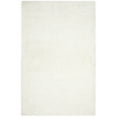 thumbnail image 3 of SAFAVIEH Toronto Deasun Solid Polyester Shag Area Rug, White, 8' x 10', 3 of 11