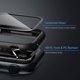 thumbnail image 2 of [Paquete de 2] Estuche para Apple Watch Series 7 de 45 mm con protector de pantalla, cubierta protectora de PC dura Protector de vidrio templado para accesorios de Apple Watch (negro + transparente), 2 of 6