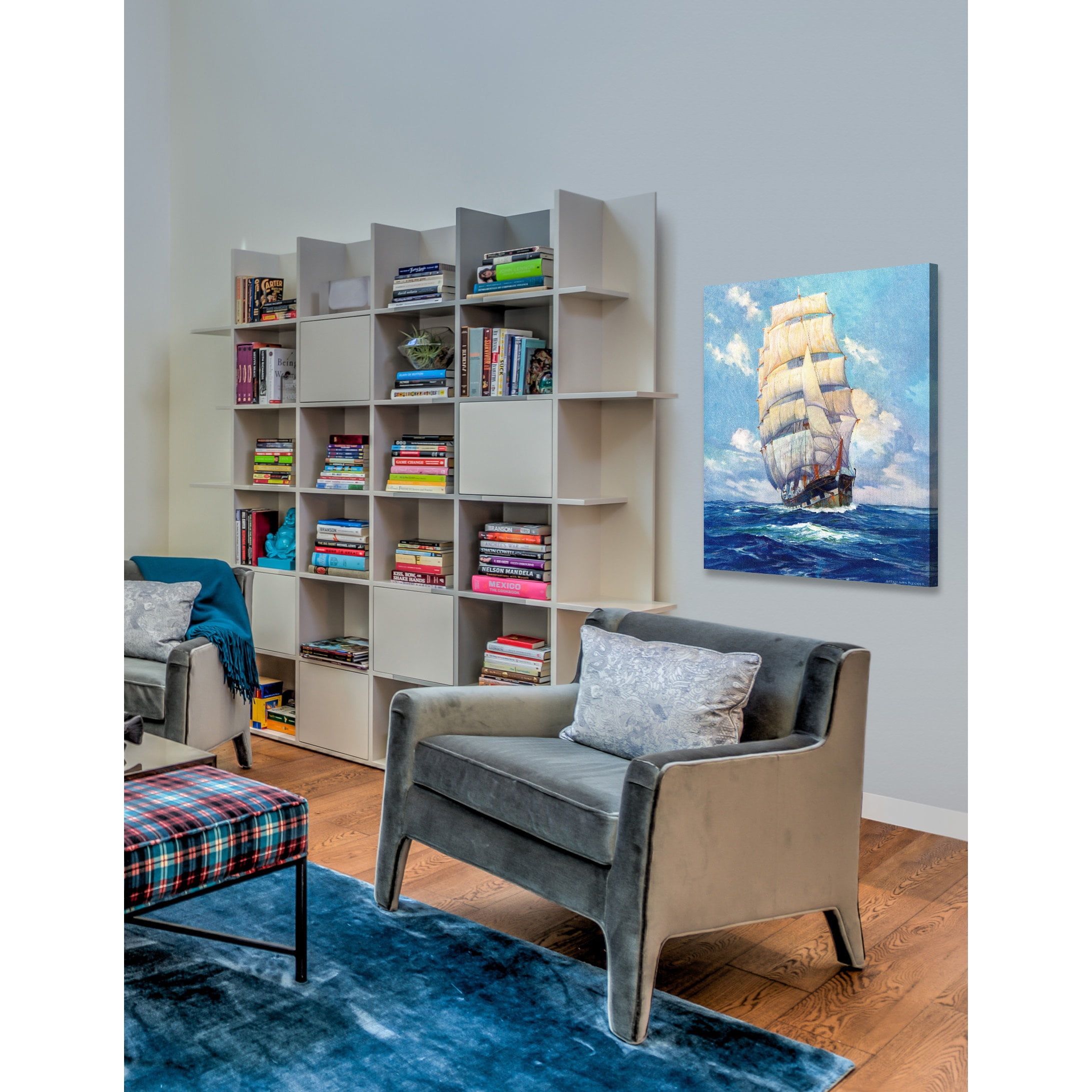 Marmont Hill - "Lots of Sails" Painting Print on Wrapped Canvas