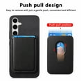 thumbnail image 2 of Allytech 2 in 1 Detachable Wallet Case for Samsung Galaxy A54, [Thin & Light] [Compatible with MagSafe] Luxury PU Leather Card Holder Soft Bumper Shockproof Anti-Scratch Magnetic Case, Black, 2 of 12
