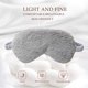 thumbnail image 3 of [Máscara De ojos De sueño suave De felpa De felpa para viajes)(hombres mujeres De protección De ojos para mujer)(cubierta De sombra De ojos cómoda para exteriores, 3 of 4