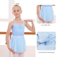thumbnail image 3 of GYRATEDREAM Girls Ballet Leotards Dress Toddler Baby Spaghetti Straps Sleeveless Dance Outfits with Skirt Classic Kids Teen Workout Gym Clothes for 2-14 Years, 3 of 4