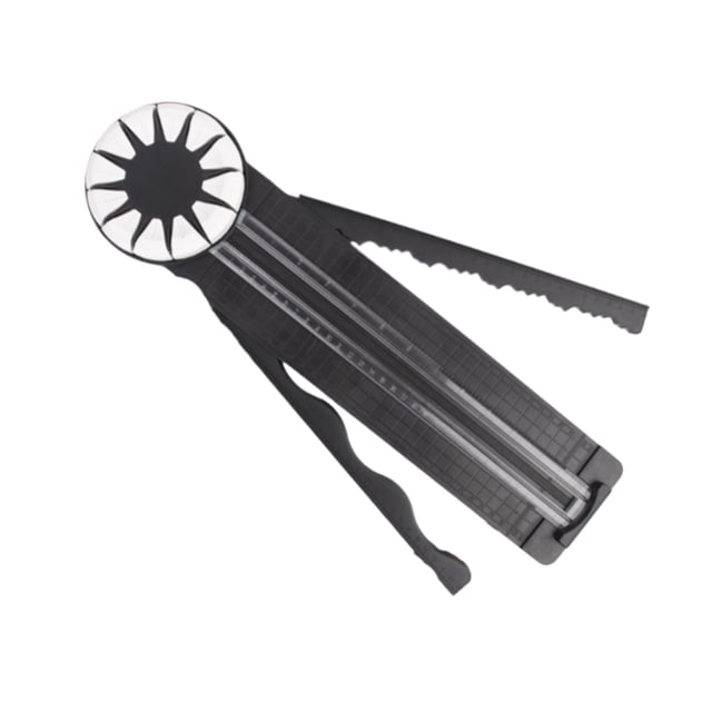 ziyahi Multi Functional Paper Cutter 12 In One Lace Pattern Cutting Tool With Sharp And Smooth Cutting Black