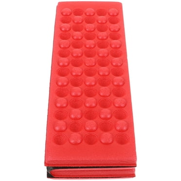 Easy to Carry Cushion Z Rest Sleeping Pad Camping Mattress Foam Topper Outdoor Seating Cushions Carpet Thicken Red