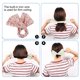 thumbnail image 3 of Lazy Deft Bun Maker Hair Bun Maker French Twist moño para el cabello tela multicolor Magic Hair Clipstyle3, 3 of 5