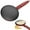 Red, variant on Electric Crepe Maker, Crepe King, Crepes Maker, Crepe Maker Electric, Crepe Pan Nonstick with Plate, Auto Shut-Off, On/Off Switch, Even Heating & One Automatic Temperature Control