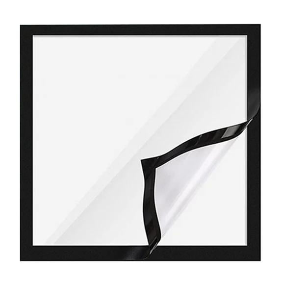 11.70" x 11.70" Magnetic Acrylic Photo Frame – Clear Double-Sided Picture Frame with Strong Magnets for Desktop and Home Decoration