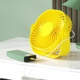 thumbnail image 4 of Harpi Desk Fans Small Quiet, USB Table Fan Small Powerful Portable Quiet Tabletop Fan Adjustment Mini Fan for Better Cool Home Office Car Indoor Outdoor Fans on Sale and Clearance, 4 of 7