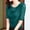 Army Green, variant on WWV T-Shirts for Women Top for Women Trendy Crewneck Elbow-Length Sleeve Mesh Solid Color Blouse Stylish Loose Fit Ladies Tops Travel Spring Summer Clothes Army Green