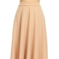 thumbnail image 6 of Women's Flared Lightweight Elastic Midi A-line Skirt, 6 of 7